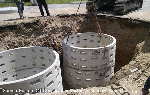 dry well infiltration catch basin image